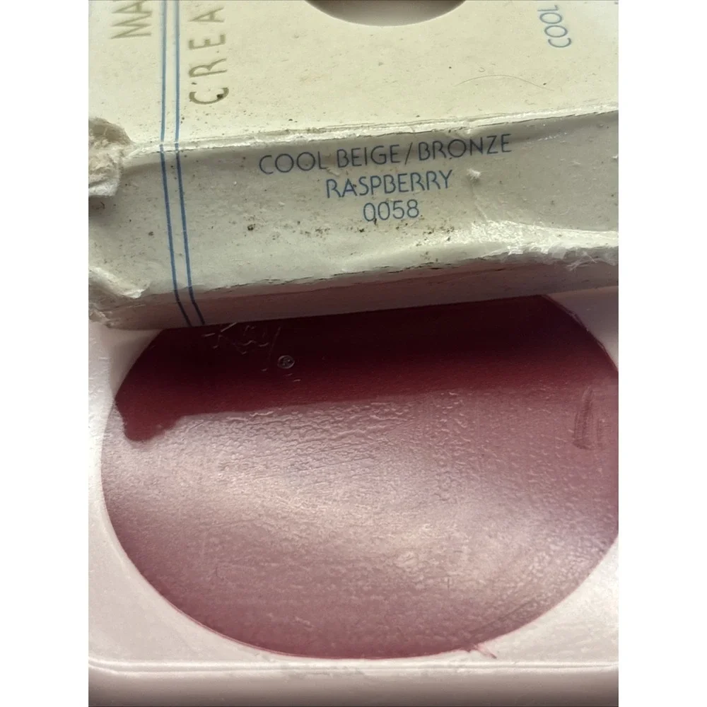 Mary Kay cream blush cool beige/bronze collection 0058 raspberry